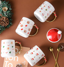 Christmas Hat Ceramic Mug